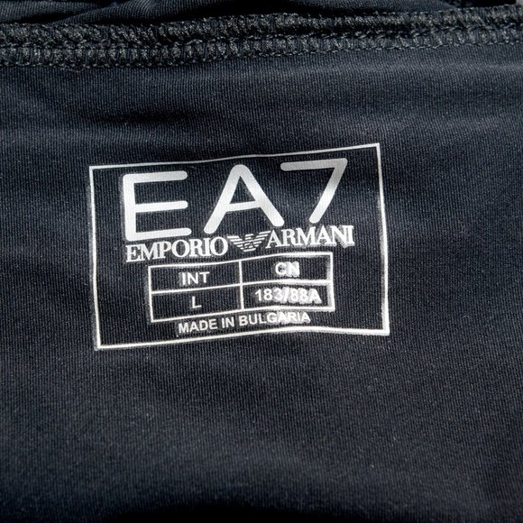 Emporio Armani EA7 "Tech" Stretch Bicycle Leggings - Picture 4 of 4